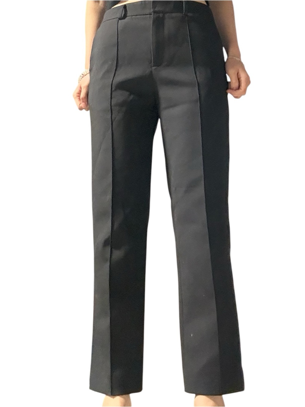 Classic Black Women’s Dress Pants - Tailored Straight Leg
